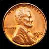Image 2 : 1930-s Lincoln Cent 1c Graded Choice Unc RB