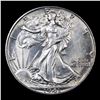 Image 2 : 1941-p Walking Liberty Half Dollar 50c Graded Select Unc