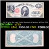 Image 1 : 1917 $1 Large Size Legal Tender, Signatures of Spellman & White, FR39  Grades vf++