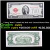 Image 1 : **Star Note** 1928G $2 Red seal United States Note Grades Choice CU