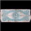 Image 3 : 1917 $2 Large Size Legal Tender Note FR-60 Thomas Jefferson Grades f, fine