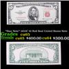 Image 1 : *Star Note* 1953C $2 Red Seal United States Note Grades Gem CU