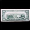 Image 3 : **Star Note** 1950D $20 Green Seal Federal Reserve Note Grades vf++