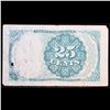 Image 3 : 1874 25c Fractional Currency, 5th Issue, Short Key Fr-1309  Grades xf