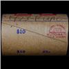 Image 6 : ***Auction Highlight*** Full solid date UNC 1923-p Peace silver $1 roll, 20 coins Unc (fc)