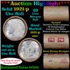 Image 1 : ***Auction Highlight*** Full solid date 1921-p Uncirculated Morgan silver dollar roll, 20 coins (fc)