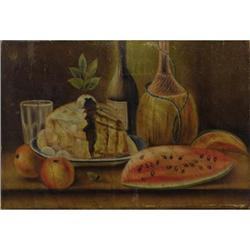 Manner of Isaac W. Nuttman Oil on canvas