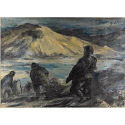 Twentieth Century School Oil on canvas