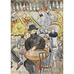 Louise Upton Brumback Watercolor on paper