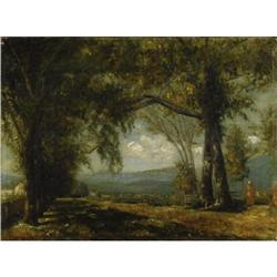 American School Early Twentieth Century Oil