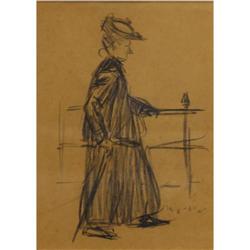 William Glakens (American, 1870-1938) Figure