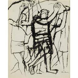 Ben Shahn Ink on paper