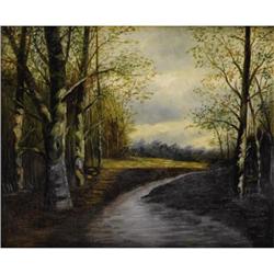 AMERICAN SCHOOL, Forest Landscape