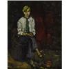 Image 1 : 20th Century School Potrait of a Seated Lady