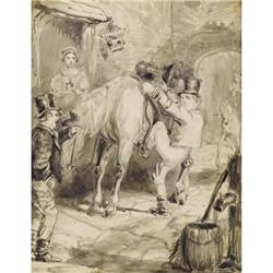 Attributed to John Leech (British,