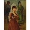 Image 1 : Nineteenth Century School Oil on canvas Portrait