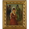Image 4 : Nineteenth Century School Oil on canvas Portrait