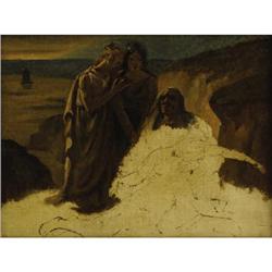 ANSELM FRIEDRICH FEUERBACH, Pieta  (Study)
