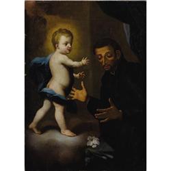 Spanish or Mexian School Saint Anthony of Padua