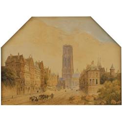 Nicolas-Joseph Kellin Watercolor on paper