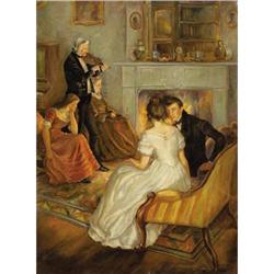 SPASSMACHER, Courtship Scene in the Parlor