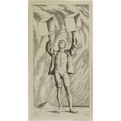 Paul Cadmus Etching Youth with Kite