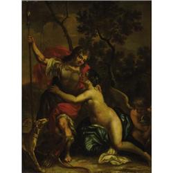 Attributed to Adriaen van der Werff Oil on panel