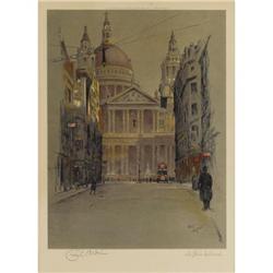 Cecil Charles Windsor Aldin Color lithograph