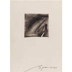 Zyran Etching Untitled Abstract