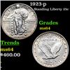 Image 1 : 1923-p Standing Liberty Quarter 25c Grades Choice Unc