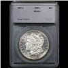 Image 4 : ***Auction Highlight*** 1881-s Morgan Dollar $1 Graded ms64+ dmpl By SEGS (fc)