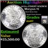 Image 1 : ***Auction Highlight*** 1879-o FINEST KNOWN! Morgan Dollar $1 Graded ms67 By SEGS (fc)