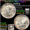 Image 1 : ***Auction Highlight*** 1920-p Standing Liberty Quarter 25c Graded ms64+ fh By SEGS (fc)