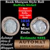 Image 1 : Buffalo Nickel Shotgun Roll in Old Bank Style 'Automat Horn & Hardart' Wrapper 1916 & d Mint Ends