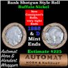 Image 1 : Buffalo Nickel Shotgun Roll in Old Bank Style 'Automat Horn & Hardart' Wrapper 1925 & d Mint Ends