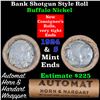 Image 1 : Buffalo Nickel Shotgun Roll in Old Bank Style 'Automat Horn & Hardart' Wrapper 1924 & S Mint Ends
