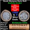 Image 1 : Buffalo Nickel Shotgun Roll in Old Bank Style 'Automat Horn & Hardart' Wrapper 1923 & D Mint Ends