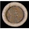 Image 2 : Mixed small cents 1c orig shotgun roll, 1918-S Wheat Cent, 1880 Indian Cent other end, Brandt Wrappe