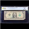 Image 2 : PCGS Mint Error Cutting Error 1985 $1 FRN Boston, MA Graded f15 By PCGS