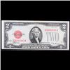 Image 2 : 1928E $2 Red Seal United States Note Key Date To Series Grades Select AU