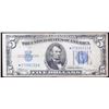 Image 2 : **Star Note** 1934A $5 Silver Certificate Grades vf, very fine