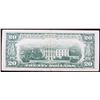 Image 3 : **Star Note** 1950D $20 Green Seal Federal Reserve Note Grades vf+