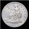 Image 2 : ***Auction Highlight*** 1873-cc FS-301 MPD Trade Dollar 1 Graded Select+ Unc By USCG (fc)