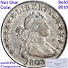 Image 8 : ***Auction Highlight*** 1803 O-103 R3 Draped Bust Half Dollar 50c Graded AU, Almost Unc by USCG (fc)