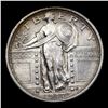 Image 2 : ***Auction Highlight*** 1917-p Ty I Standing Liberty Quarter 25c Graded ms64+ FH By SEGS (fc)