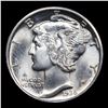 Image 2 : 1936-p Mercury Dime 10c Grades GEM++ FSB
