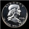Image 2 : Proof NGC 1958 Franklin Half Dollar 50c Graded pr65 CAM By NGC