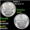 Image 1 : 1899-o Morgan Dollar $1 Grades Select Unc