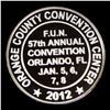 Image 3 : 2012 57th Annual Florida United Numismatists Commem 1 Troy Oz of Silver Grades