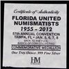 Image 4 : 2012 57th Annual Florida United Numismatists Commem 1 Troy Oz of Silver Grades
